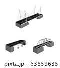 Vector illustration of connection and crossing symbol. Collection of connection and design vector icon for stock. 63859635