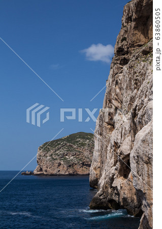 Cliffs and island Isola Foradada, Sardinia Cliffs and island Isola Foradada, Sardinia 63860505