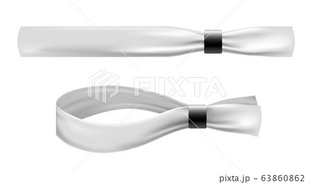 Blank bracelet mockup 63860862