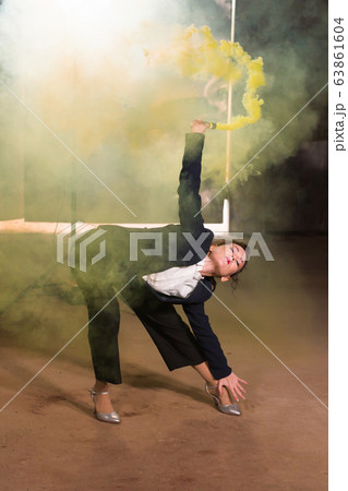 Pasadoble Latin Solo Dance And Contemporary の写真素材 63861604 Pixta
