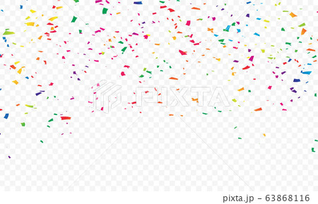 confetti concept design template holiday Happy confetti concept design template holiday Happy 63868116