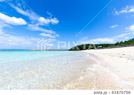 美しい海　沖縄　八重山諸島　波照間島 63870706