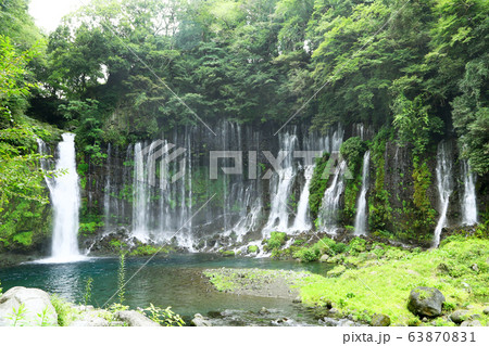 静岡　富士宮　白糸ノ滝 63870831