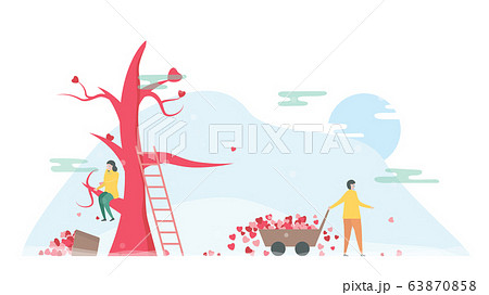 Lifestyles for couple of lover in winter seasons. Lifestyles for couple of lover in winter seasons. 63870858