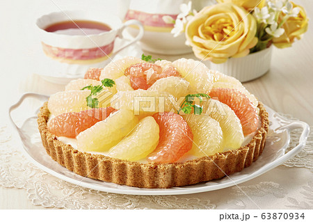 グレープフルーツタルト グレープフルーツタルト 63870934
