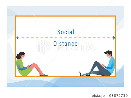 Covid-19 Coronavirus Social Distancing Keep Distance! Covid-19 Coronavirus Social Distancing Keep Distance!