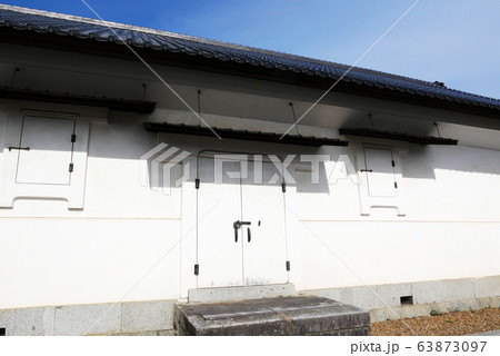 建物写真 歴史的建造物蔵 岩手県盛岡市指定有形文化財御蔵の写真素材