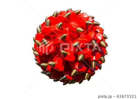 Tunnelling boring machine detail, isolated Tunnelling boring machine detail, isolated 63873521