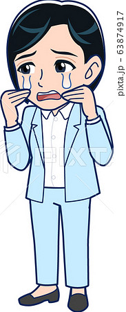 泣いているビジネスウーマン 63874917