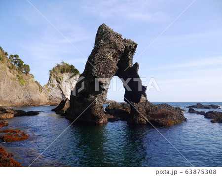 南伊豆、逢ヶ浜の岩 63875308