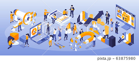 Marketing Strategy Narrow Composition 63875980