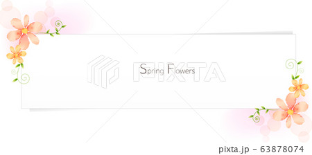 背景 花 フレーム 63878074