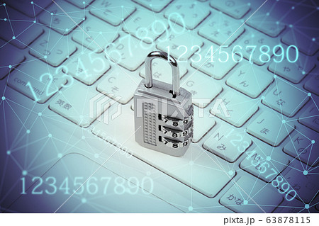 パソコン　鍵　イメージ 63878115