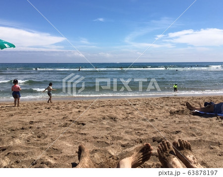 砂浜 海岸 休暇 63878197