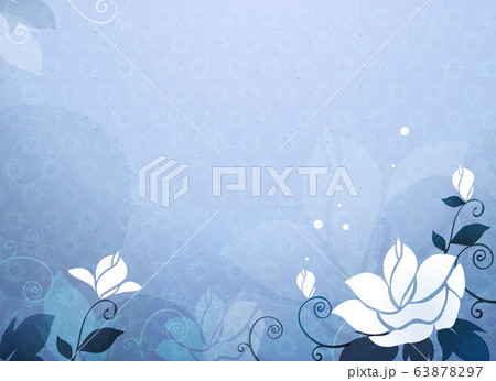 背景 花の背景 デザインのイラスト素材