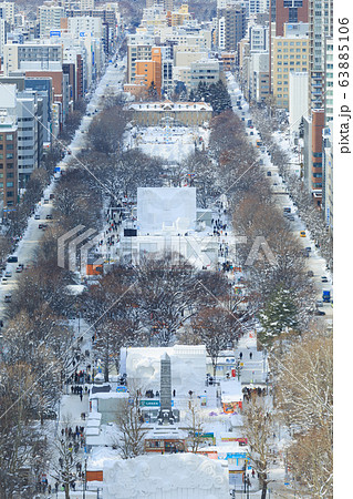 北海道_さっぽろ雪まつり風景 63885106