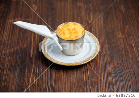Julienne in a stewpan. catering menu 63887516