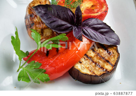 Grilled vegetables. catering menu Grilled vegetables. catering menu 63887877