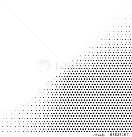 Abstract halftone background in black and white. Dotted vector pattern 63888167