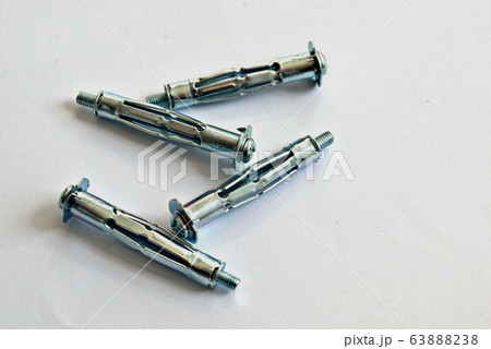 Metal dowel or anchor bolt. Metal dowel or anchor bolt. 63888238