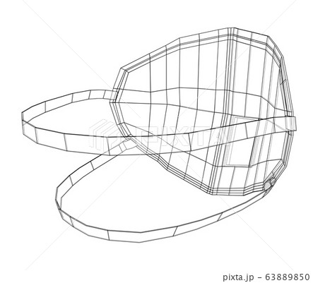 Medical surgical mask. Blueprint style. Vector Medical surgical mask. Blueprint style. Vector 63889850
