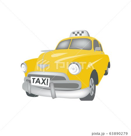 Yellow taxi old car Yellow taxi old car 63890279