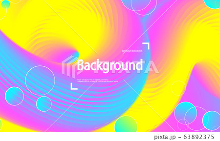 Summer Background. Fluid Flow. Trendy Poster. Summer Background. Fluid Flow. Trendy Poster. 63892375