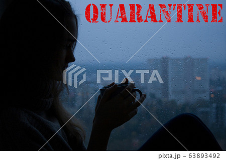 Silhouette of a young broken hearted beautiful Silhouette of a young broken hearted beautiful 63893492