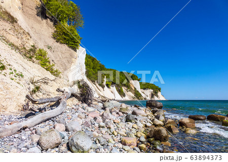 Baltic Sea coast on the island Ruegen in Germany Baltic Sea coast on the island Ruegen in Germany 63894373