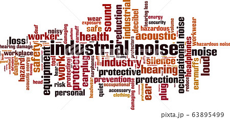 Industrial noise word cloud 63895499