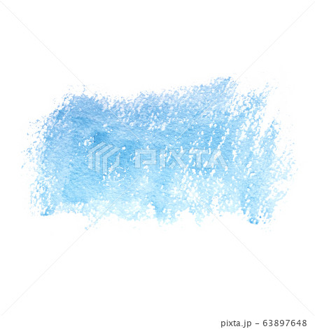 Watercolor blue abstract background. Copy space.  63897648