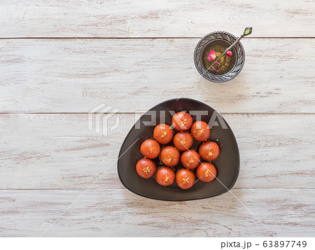 Traditional sweet Gulab Jamun, Indian sweets Traditional sweet Gulab Jamun, Indian sweets 63897749