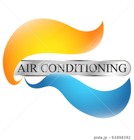Air conditioning and home heating symbol design Air conditioning and home heating symbol design 63898392