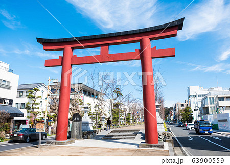 鶴岡八幡宮 二の鳥居 （神奈川県鎌倉市） 2020年3月現在 63900559