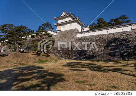 福島県　二本松城　三の丸高石垣 63905808