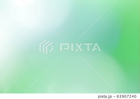抽象的　素材　グリーン系　緑系　グラデーション 63907240