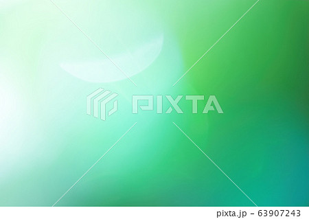 抽象的　素材　グリーン系　緑系　グラデーション 63907243