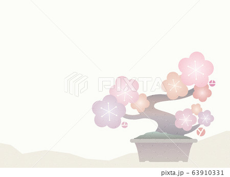 盆栽イラスト うめのイラスト素材 盆栽イラスト うめのイラスト素材