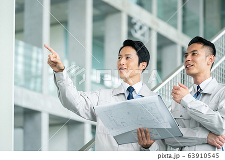 作業員　ゼネコン　工事 63910545