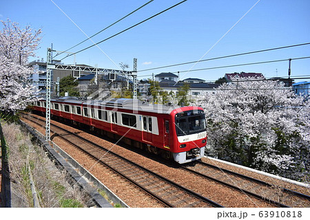 桜と京急1000形電車 桜と京急1000形電車 63910818