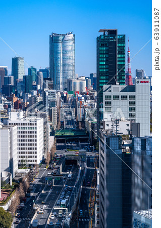 《東京都》東京都市風景・港区方面 63911087