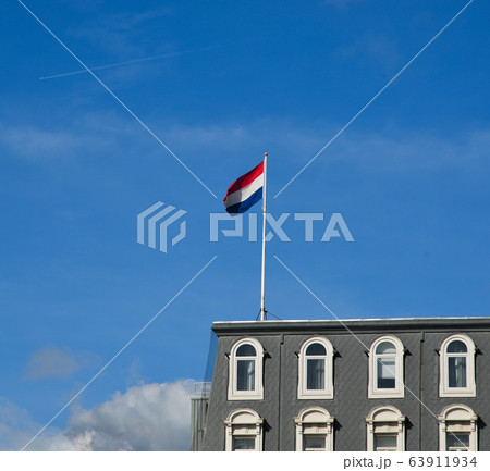 Old buildings of Amsterdam, Holland 63911934
