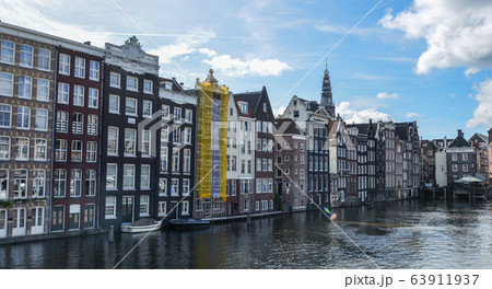 Canals of the Amsterdam city 63911937