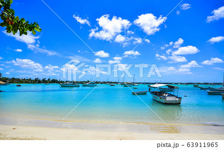 Beautiful seascape of Mauritius Island Beautiful seascape of Mauritius Island 63911965