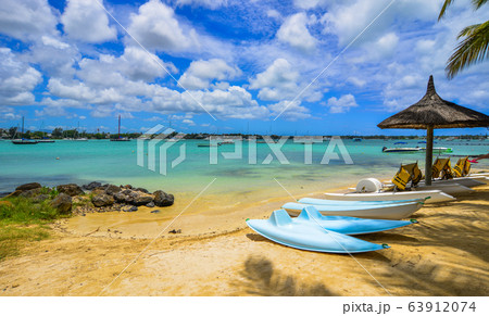 Beautiful seascape of Mauritius Island Beautiful seascape of Mauritius Island 63912074