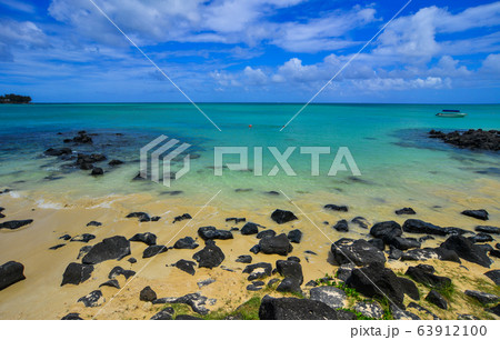 Beautiful seascape of Mauritius Island Beautiful seascape of Mauritius Island 63912100