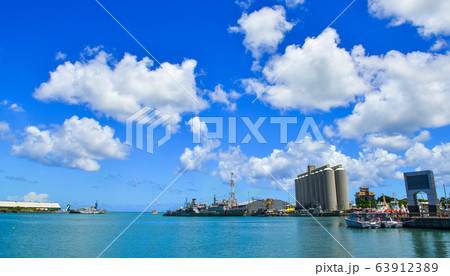 Skyline of Port Louis, Mauritius 63912389