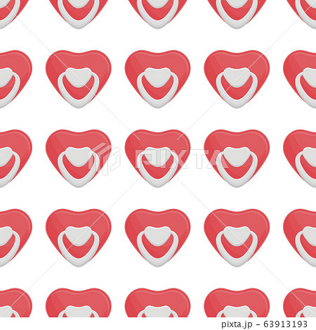 Illustration on theme seamless pattern baby 63913193