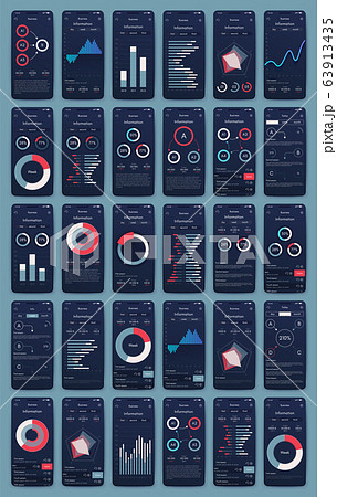 Modern infographic vector elements for business 63913435