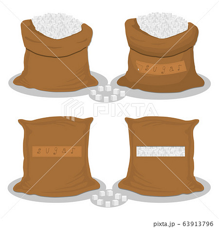 Illustration on theme set different types sacks Illustration on theme set different types sacks 63913796